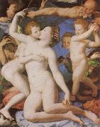 Agnolo Bronzino An Allegory with Venus and Cupid china oil painting artist